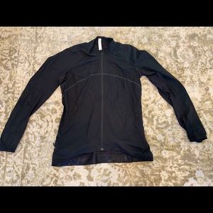 NWT black Lululemon cycling jacket